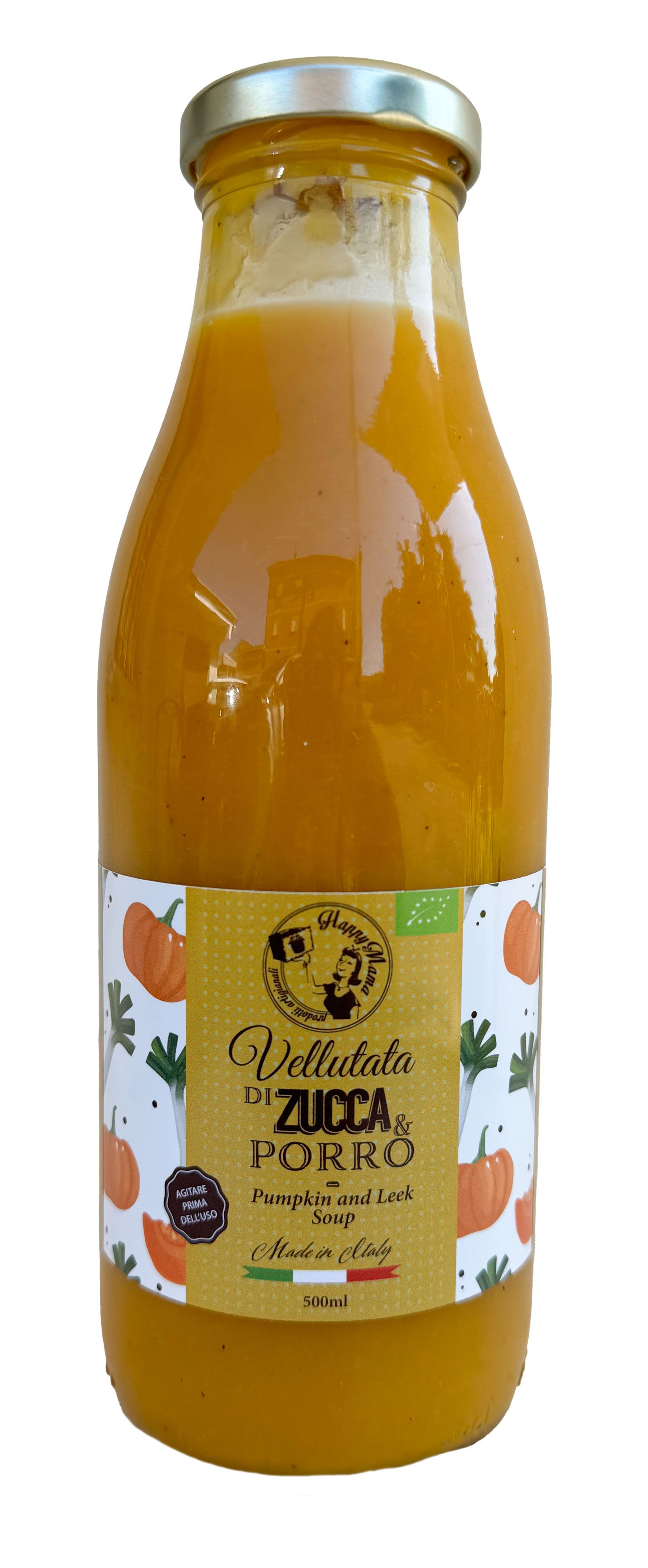 ZUCCA-E-PORROrvBG90xT0MMqv Kürbis und Lauch Suppe Happy Mama 500 ml BIO/kbA