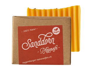 Sanddorn Pflegeseife vegan 100 g