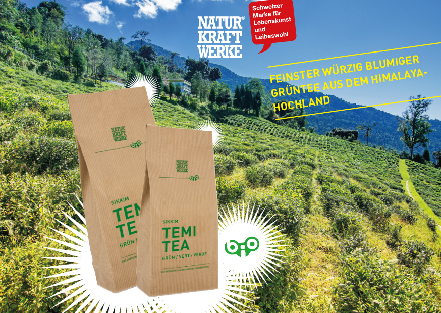 Temi Sikkim Tea Grün 250 g BIO/kbA
