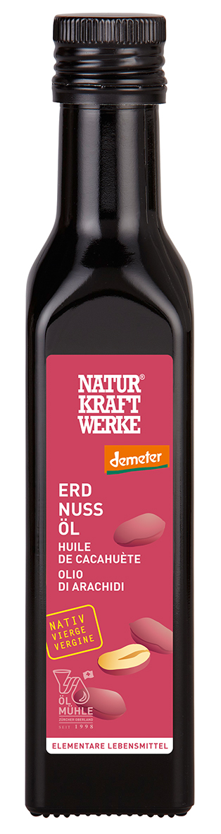 Erdnussöl nativ 250 ml Demeter