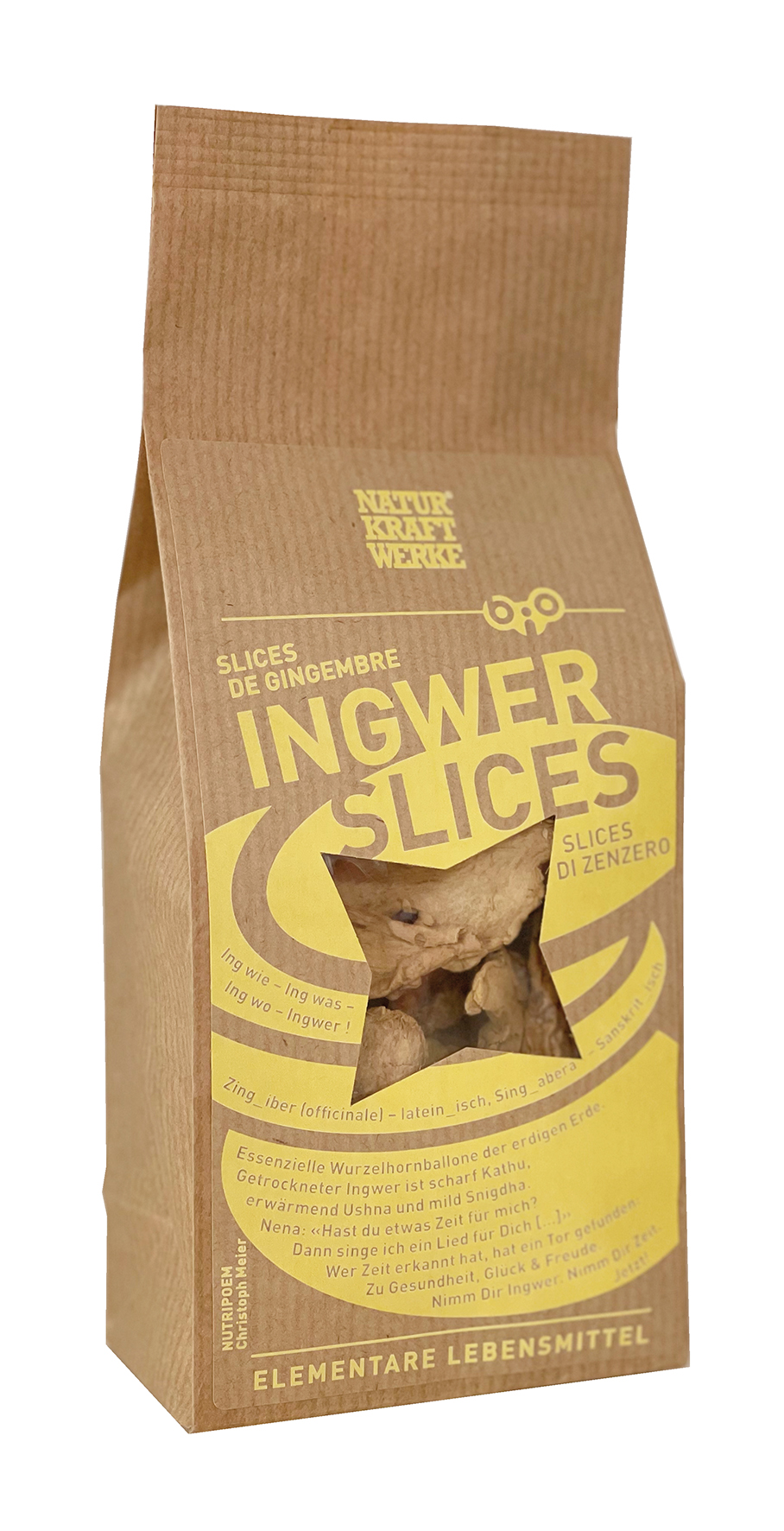 Ingwer_Slice_RGB Ingwer Slices 90 g BIO/kbA