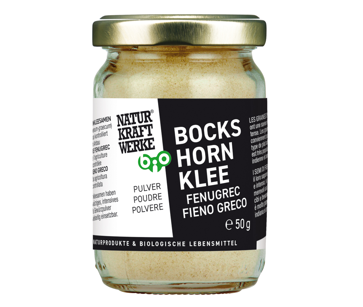 Bockshornklee Pulver 50 g BIO/kbA