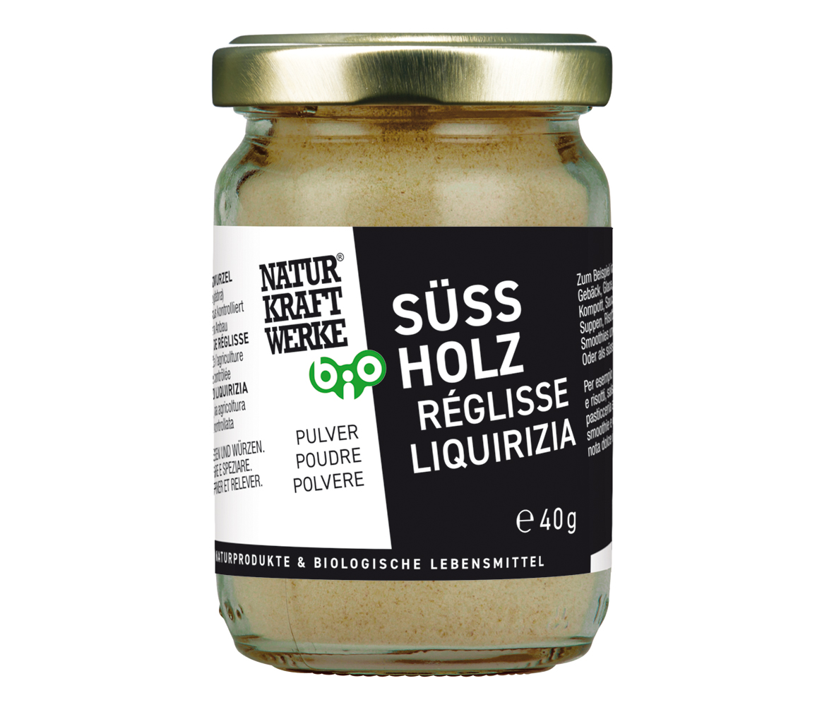 Süssholz Pulver 40 g BIO/kbA