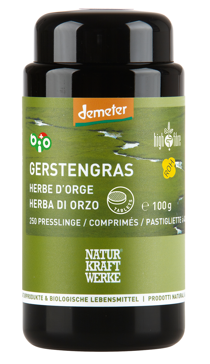 Gerstengras 250 Presslinge à 400 mg CH Demeter