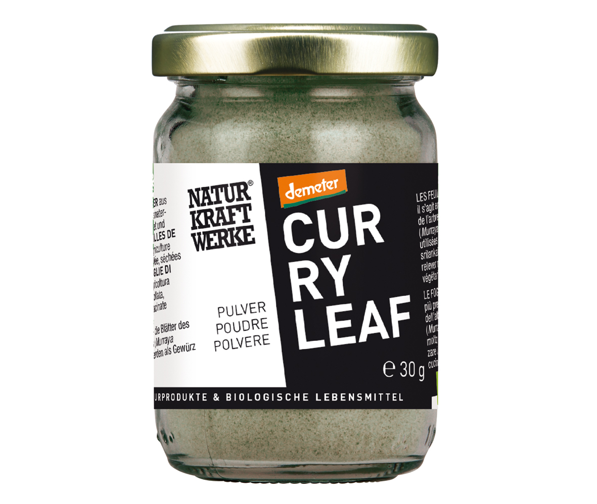 Curry Leaf Pulver 30 g Demeter