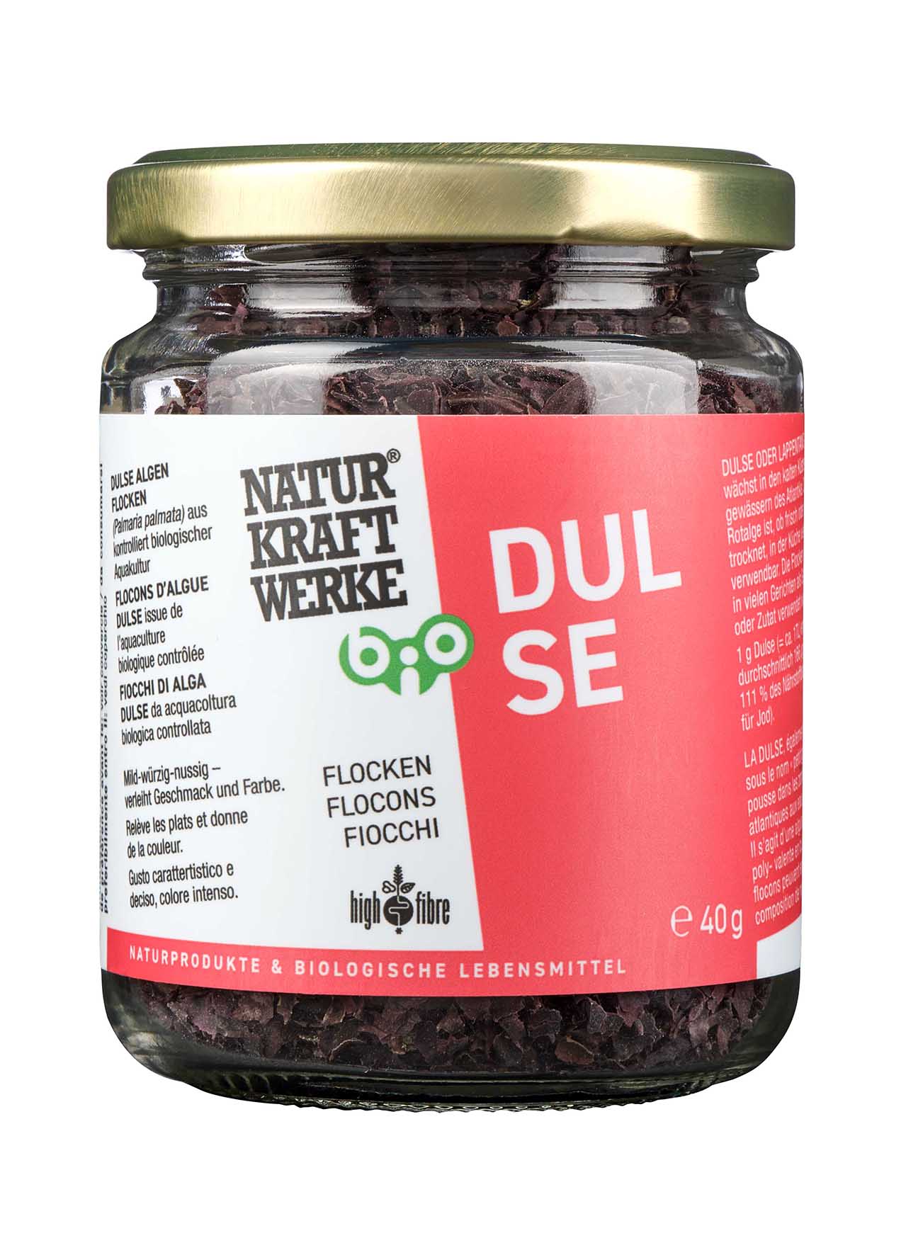 Dulse Flocken 40 g BIO/kbA