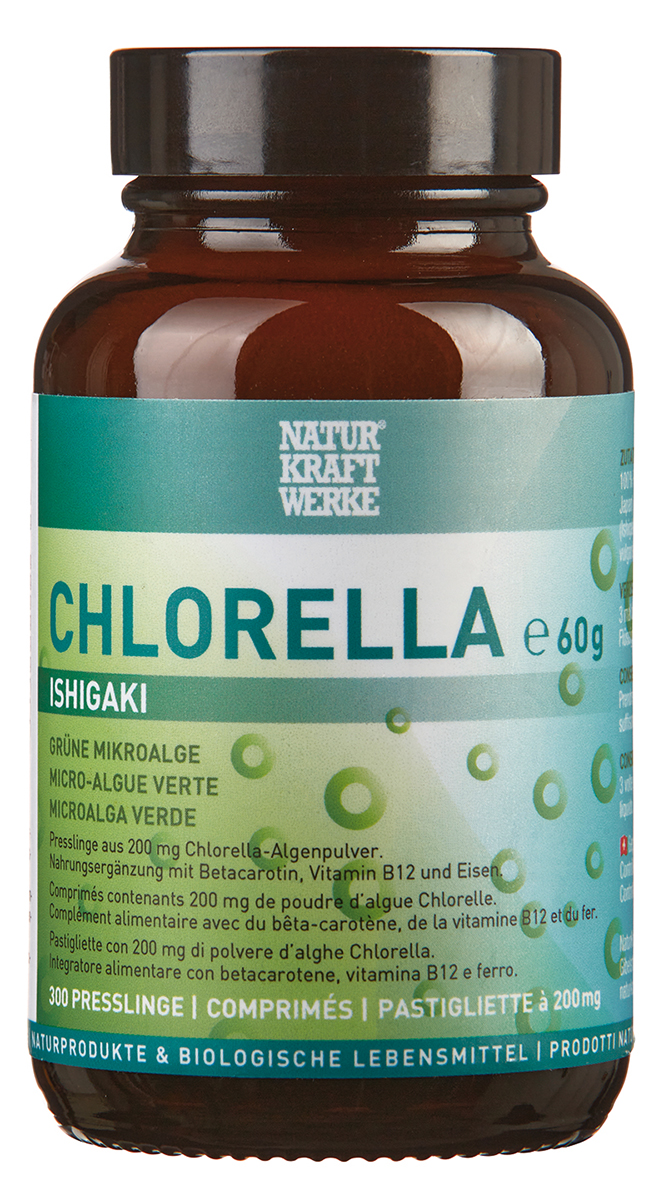 Chlorella Ishigaki 300 Presslinge à 200 mg