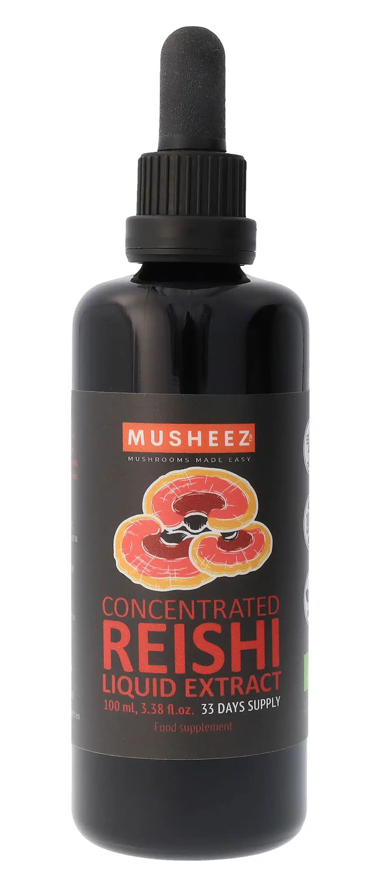 Reishi Vitalpilz, konzentriertes Flüssig-Extrakt 100 ml BIO/kbA