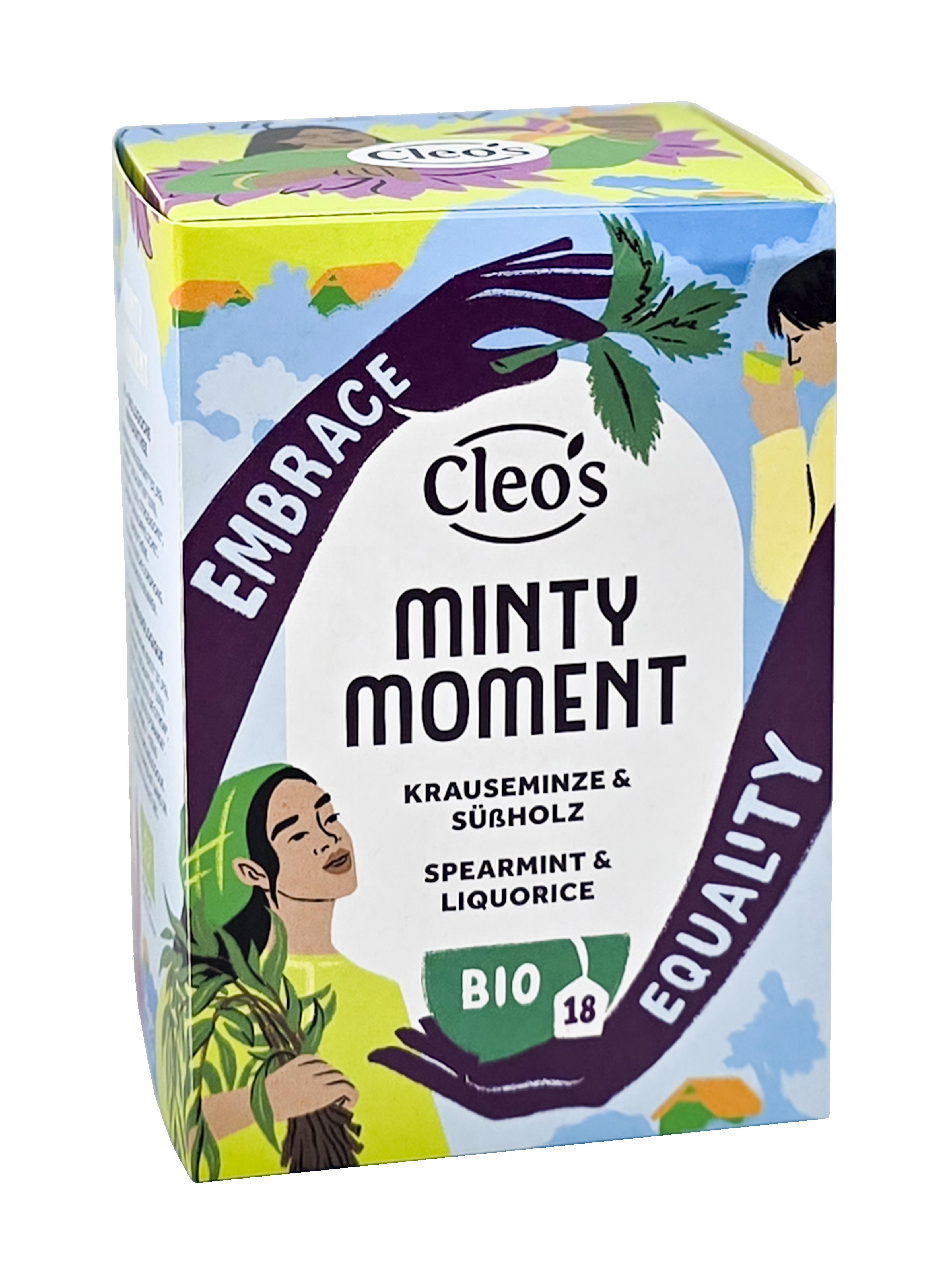 Cleo's Minty Moment Tee BIO/kbA Cleo's Minty Moment Tee BIO/kbA