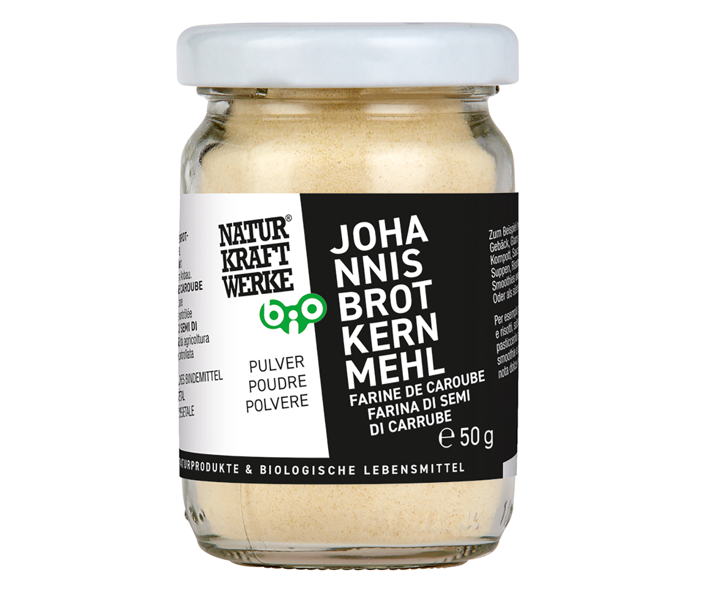 Johannisbrotkernmehl 50 g BIO/kbA