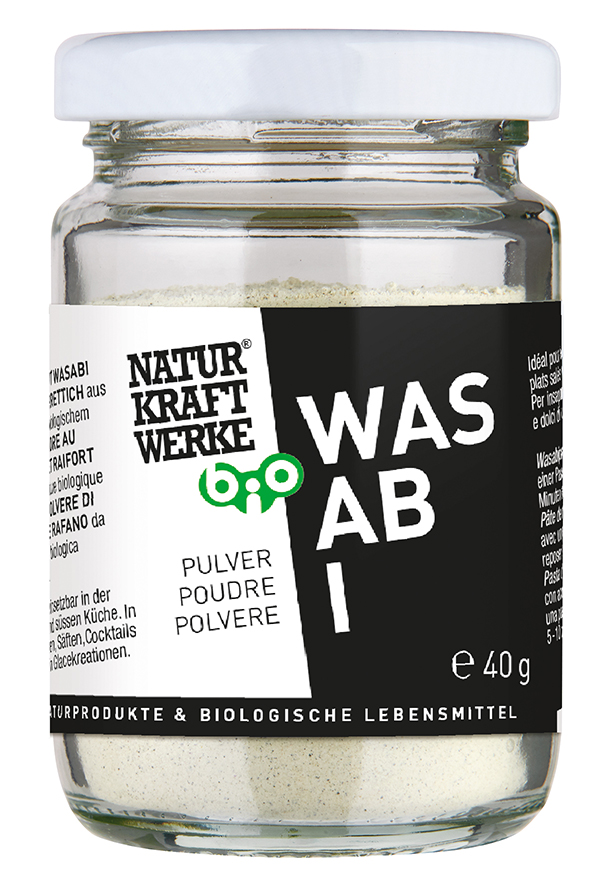 Wasabi_RGB Wasabi Pulver 40 g BIO/kbA