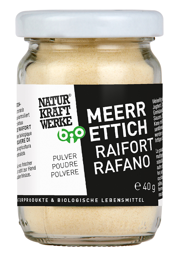 Meerrettichpulver 40 g BIO/kbA