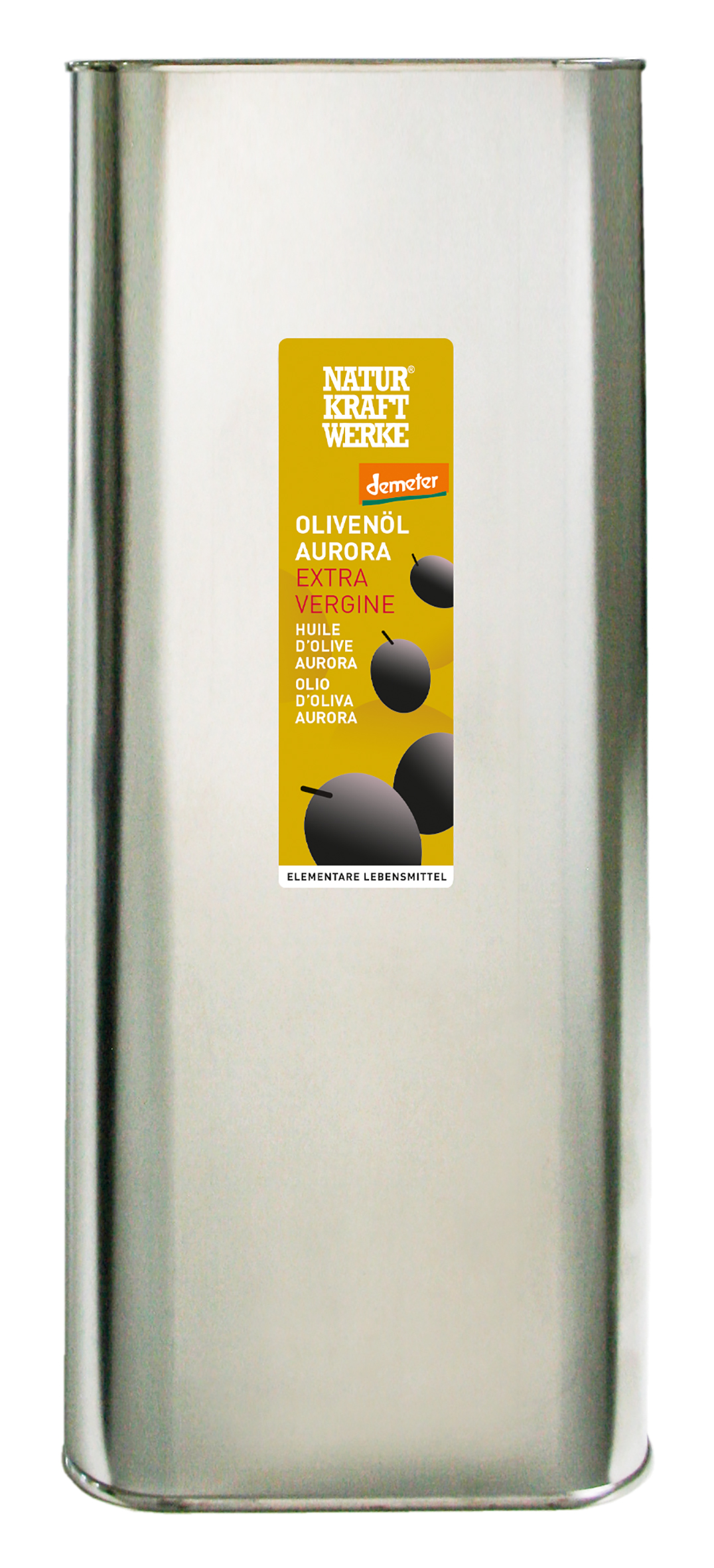 Olivenöl Aurora extra vergine 5 L Demeter
