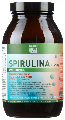Spirulina_California_500Presslinge_frontal