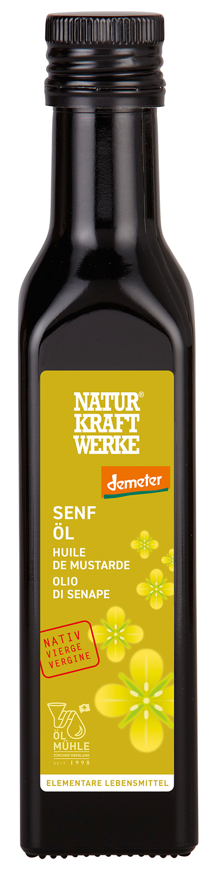 Senföl nativ 250 ml Demeter
