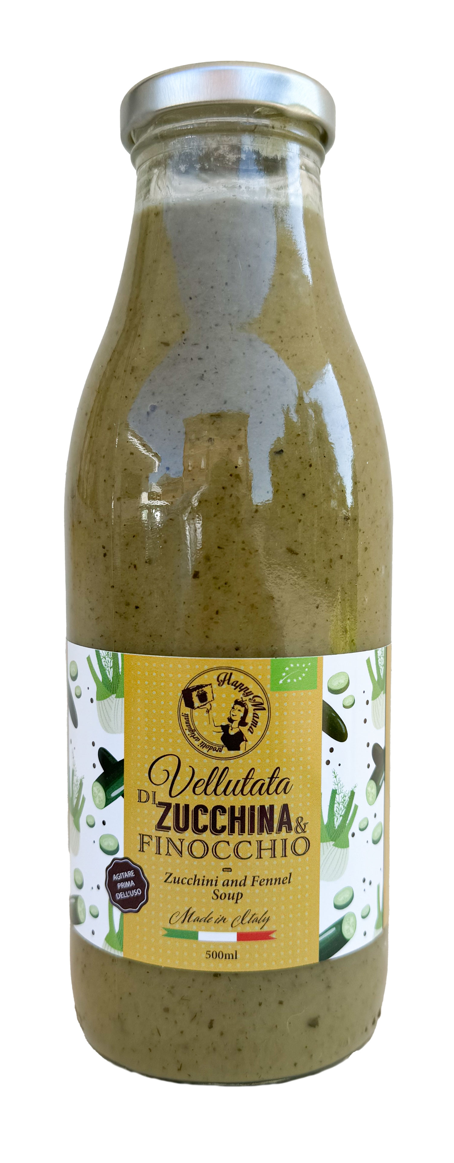 Zucchetti und Fenchel Suppe Happy Mama 500 ml BIO/kbA