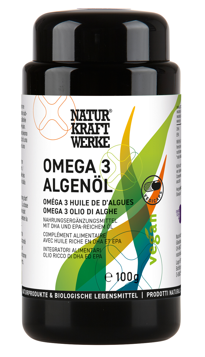 Omega 3 Algenöl Vegicaps 100 g