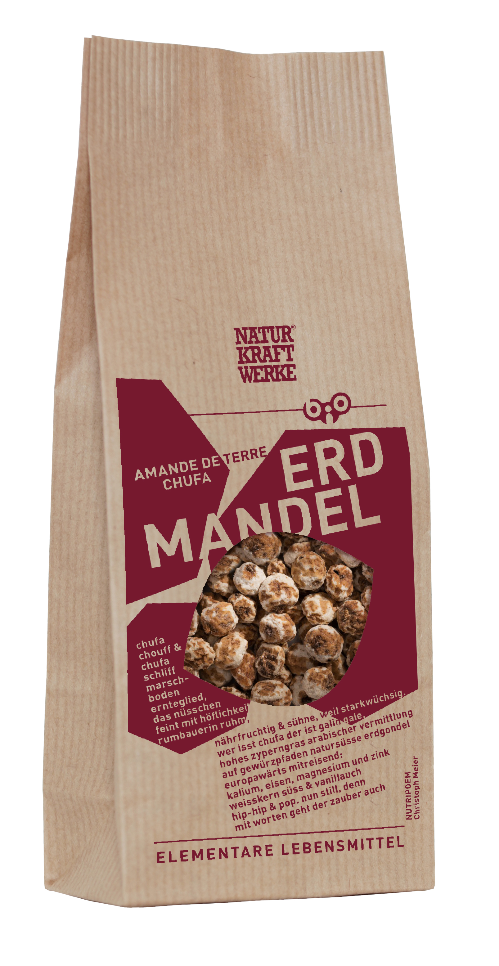 Erdmandel ganz 180 g BIO/kbA