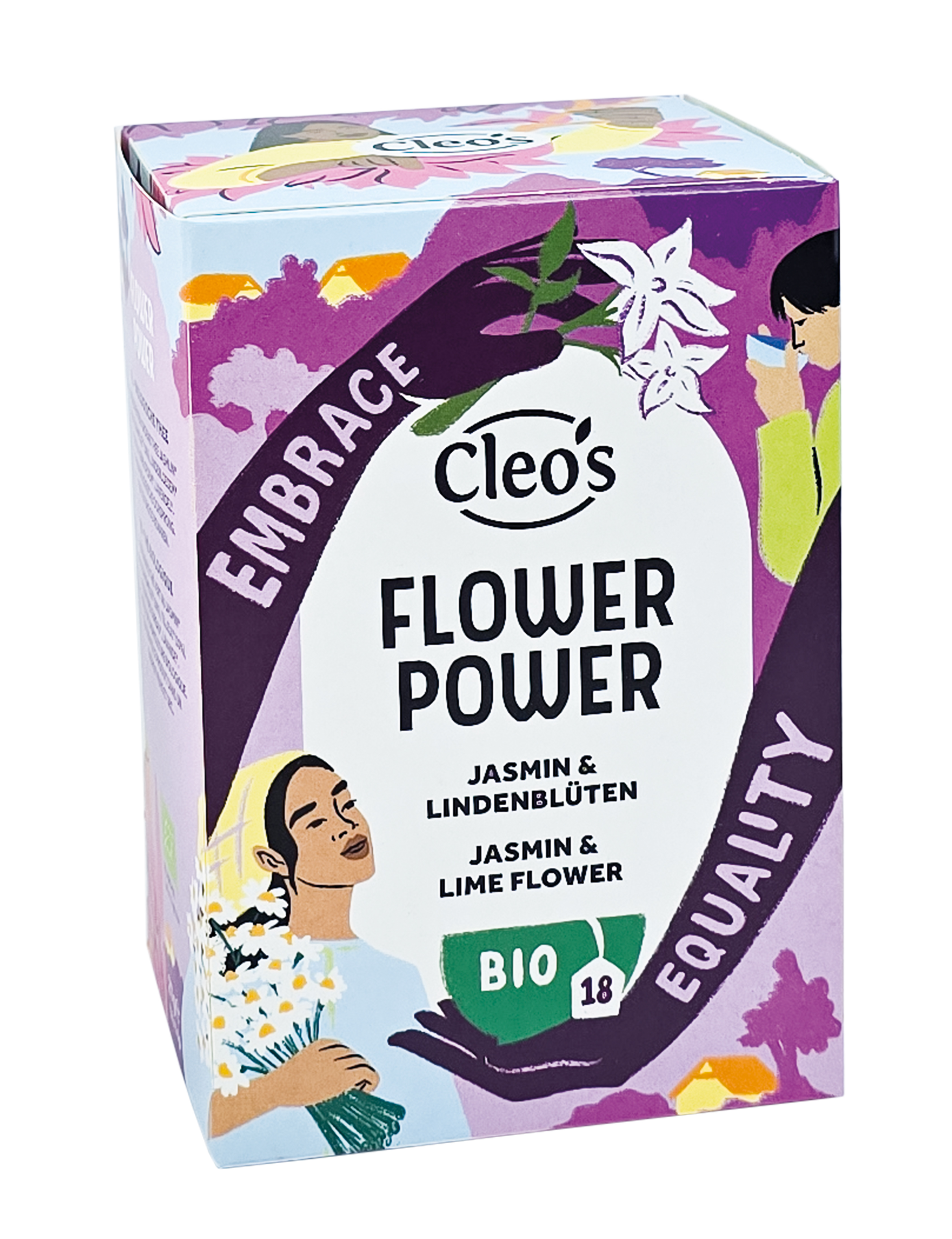 Cleo's Flower Power Tee BIO/kbA Cleo's Flower Power Tee BIO/kbA