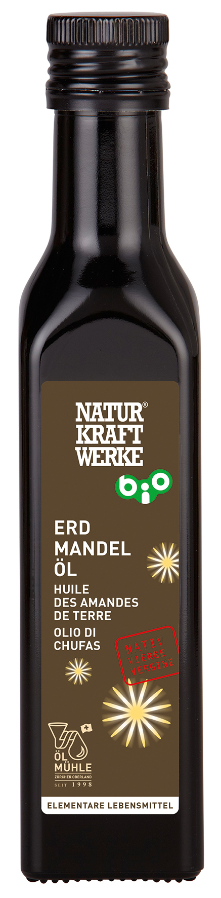 Erdmandelöl nativ 250 ml BIO/kbA