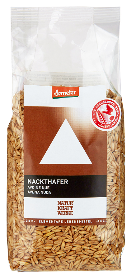 Nackthafer_RGB Nackthafer 400 g pflugloser Demeter Mischfruchtanbau