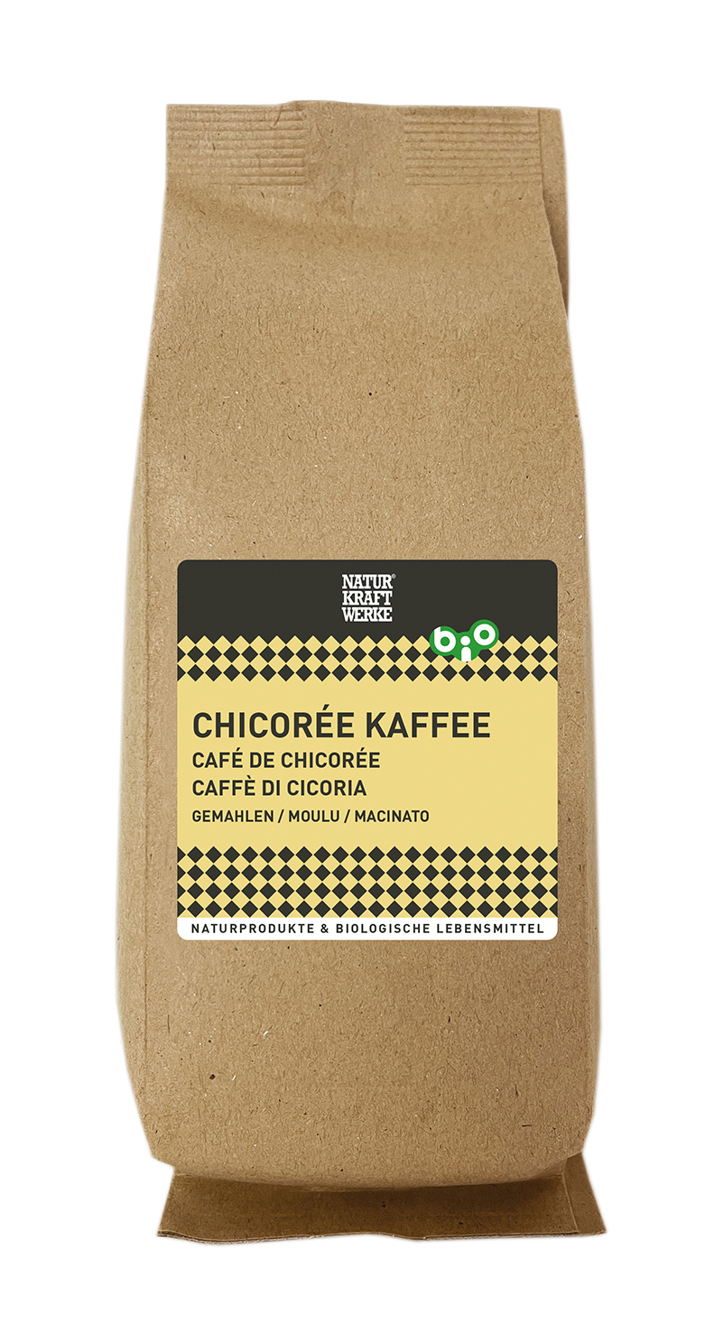 Chicoreekaffee_NFP_BIO_160g_RGB Chicorée Kaffee Beutel 160 g BIO/kbA