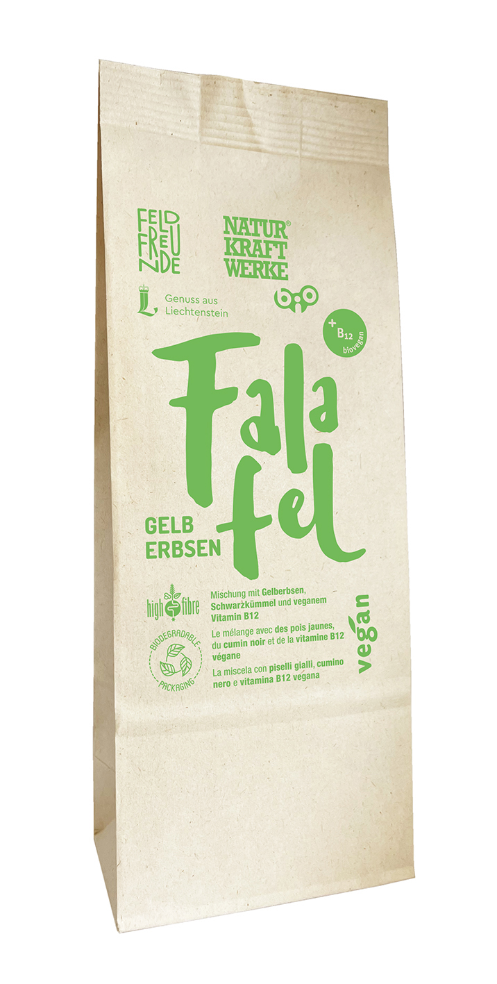 Falafel Mix mit Gelberbsen und Vitamin B12 500 g BIO/kbA