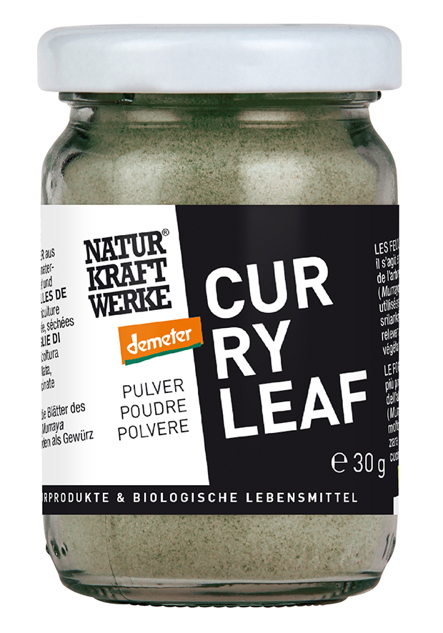Curry Leaf Pulver 30 g Demeter