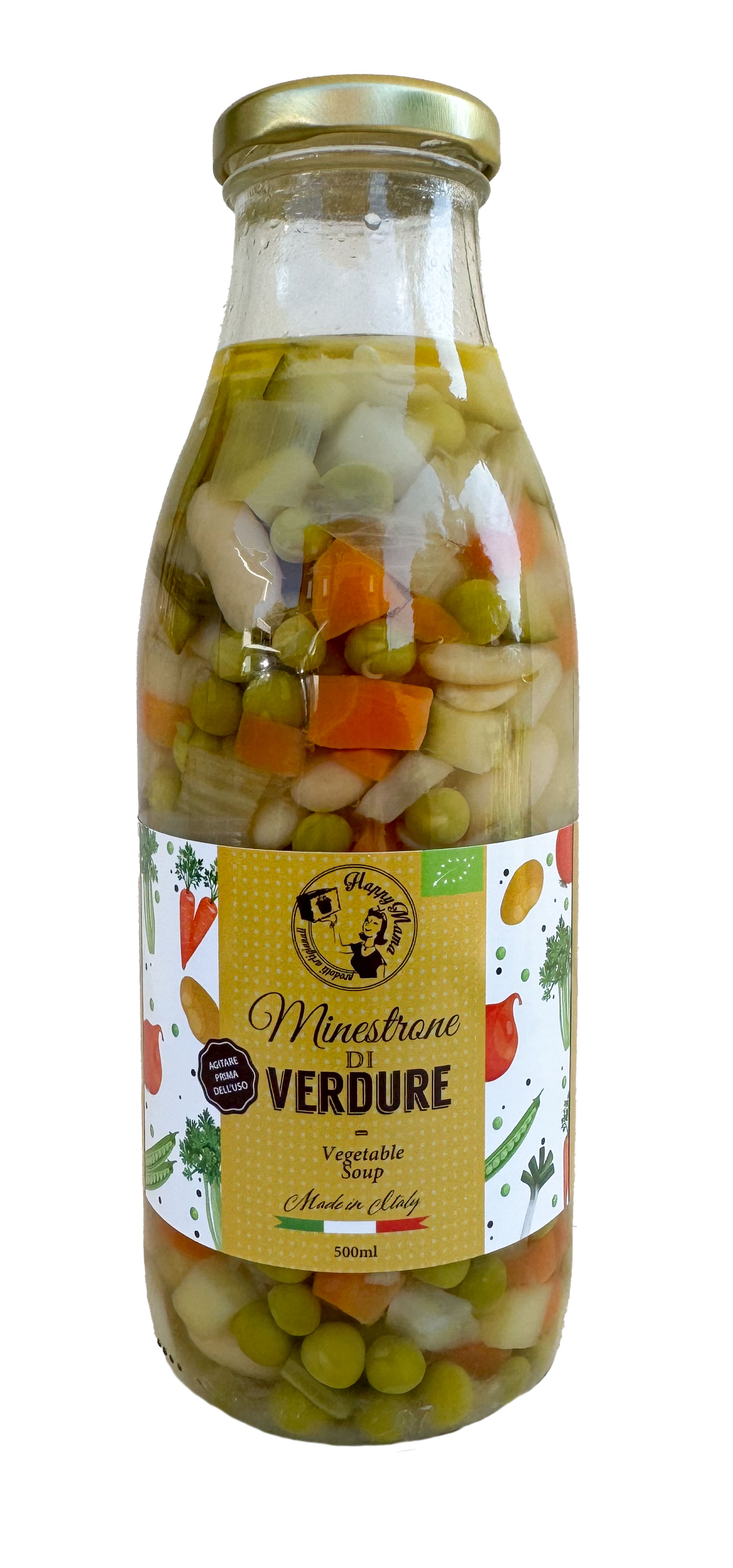 Minestrone Happy Mama 500 ml BIO/kbA