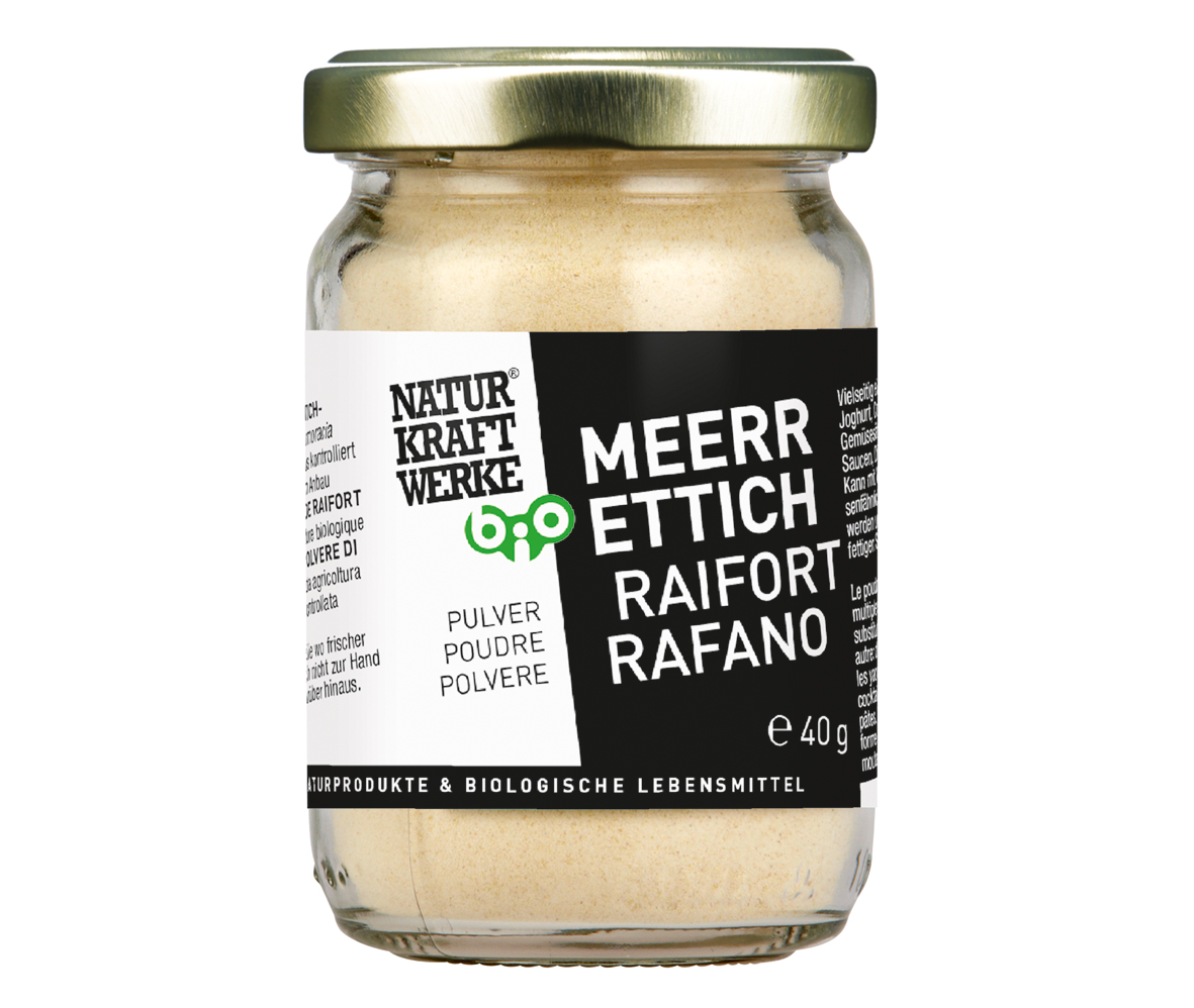 Meerrettichpulver 40 g BIO/kbA