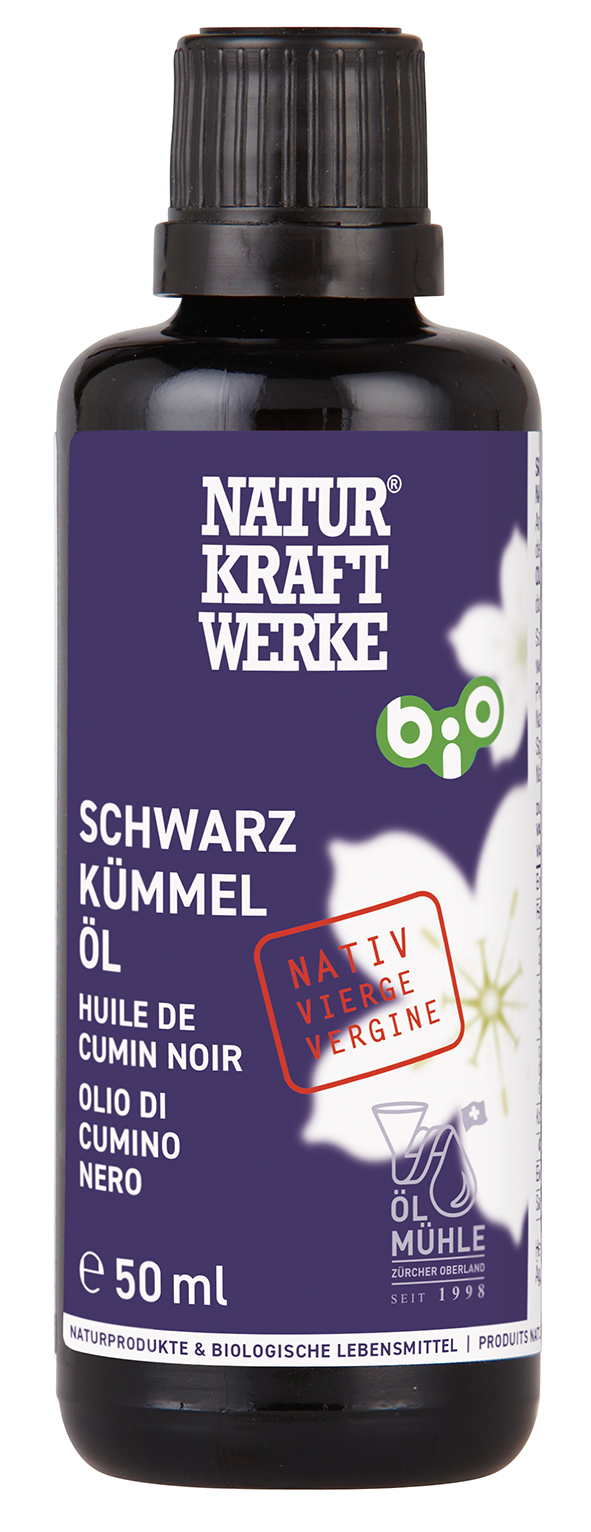 Schwarzkümmelöl nativ 50 ml BIO/kbA