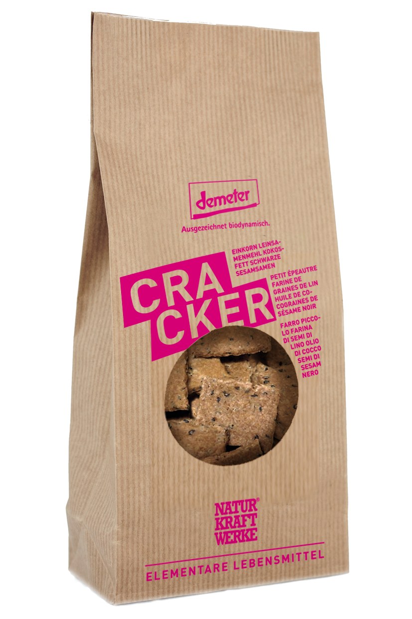 Cracker_Demeter_RGB Cracker Einkorn 100 g Demeter