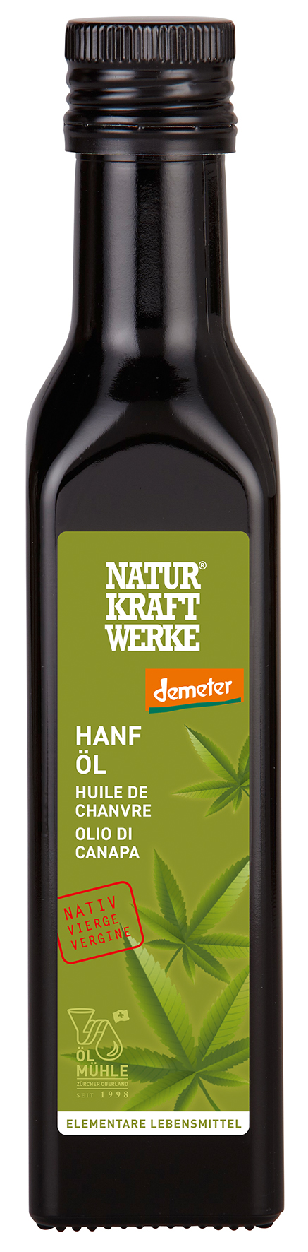 Hanföl nativ 250 ml Demeter
