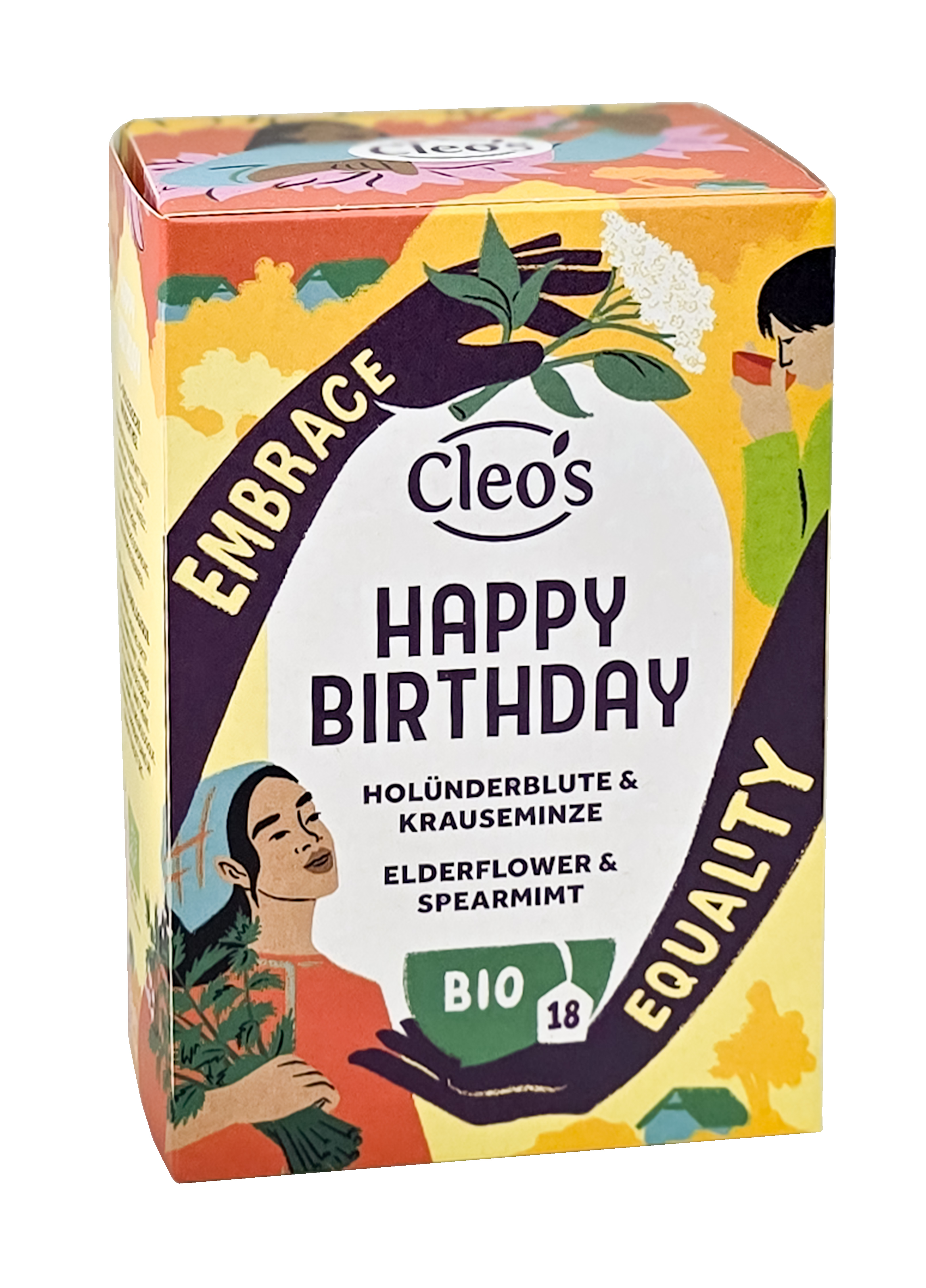 Cleo's Happy Birthday Tee BIO/kbA Cleo's Happy Birthday Tee BIO/kbA